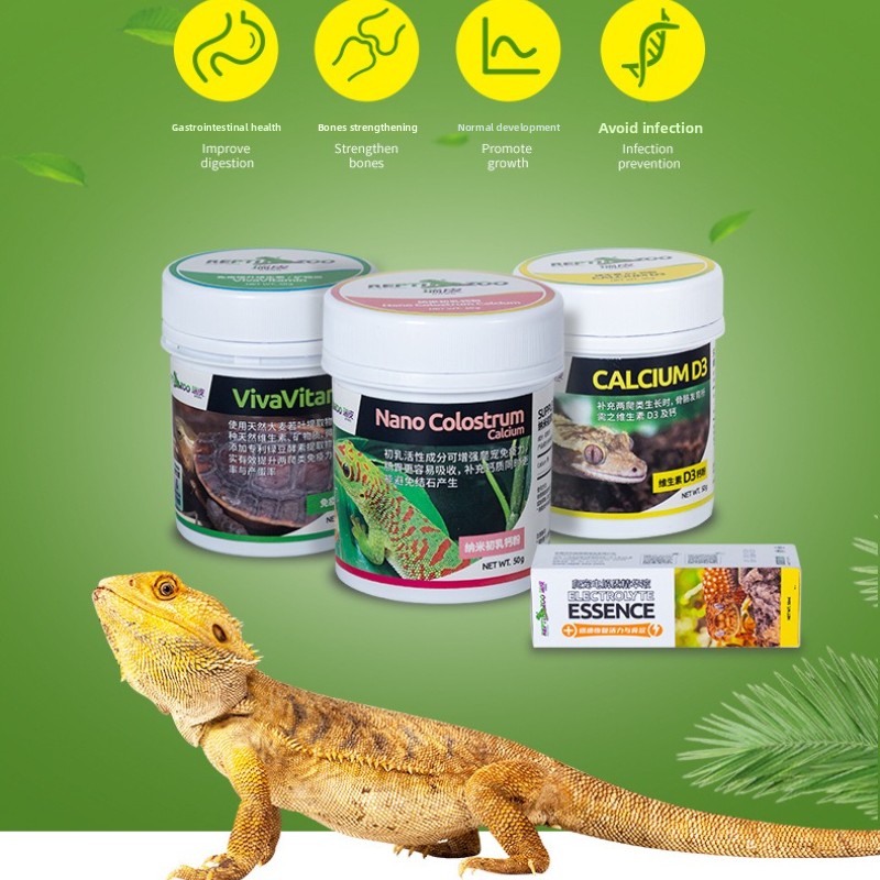 Reptizoo สัตว์เลื้อยคลานแคลเซี - Calcium Powder Reptile บทวิจารณ์และราคา