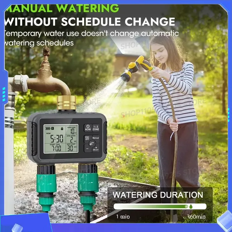 ตัวควบคุมน้ำอัจฉริยะสำหรับการร - Timer Dual Outlet บทวิจารณ์และราคา